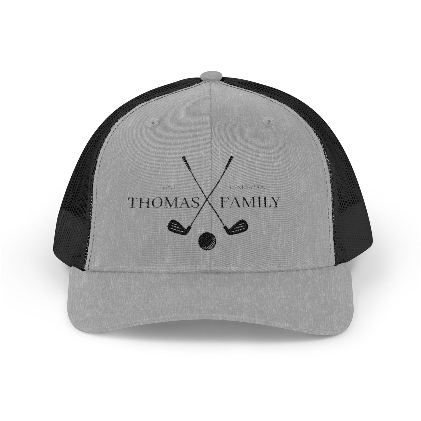 Thomas Family Golf Snapback Trucker Cap