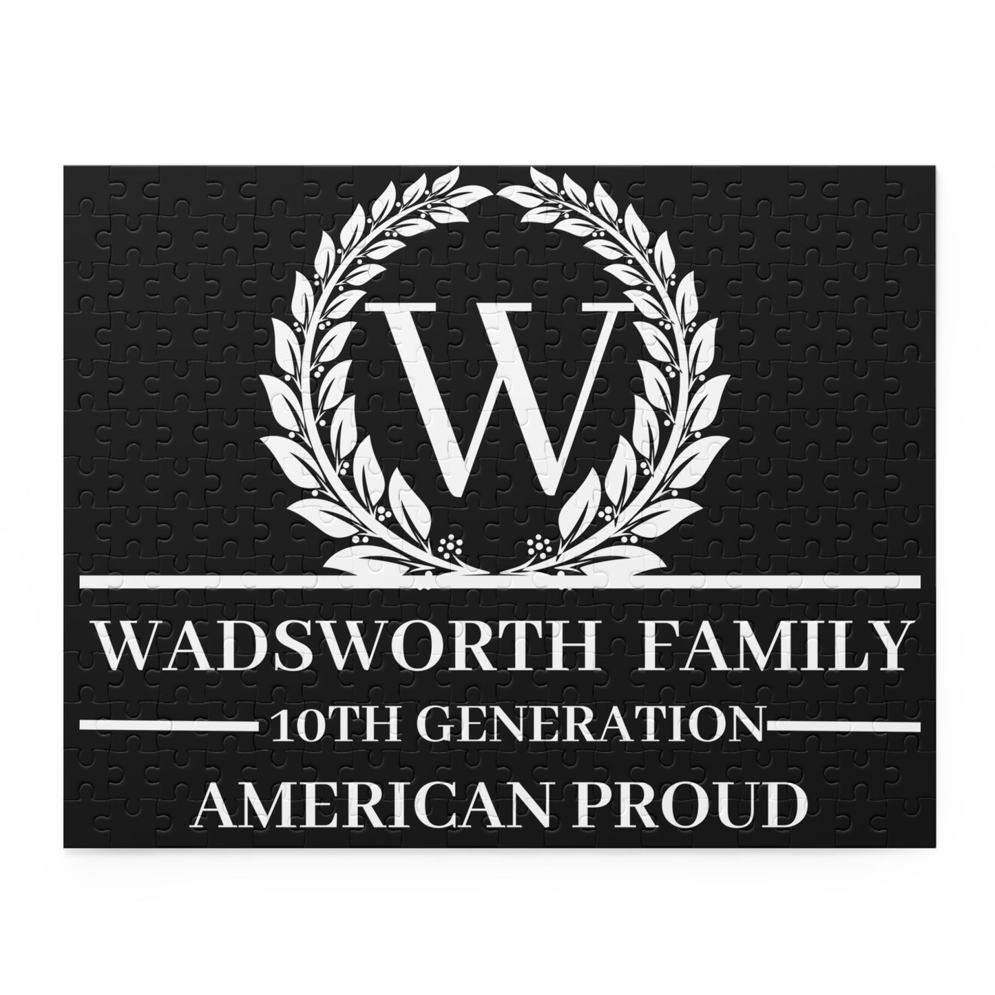 WADSWORTH Family Pride Puzzle - 10th Generation American Heritage (500-Piece)