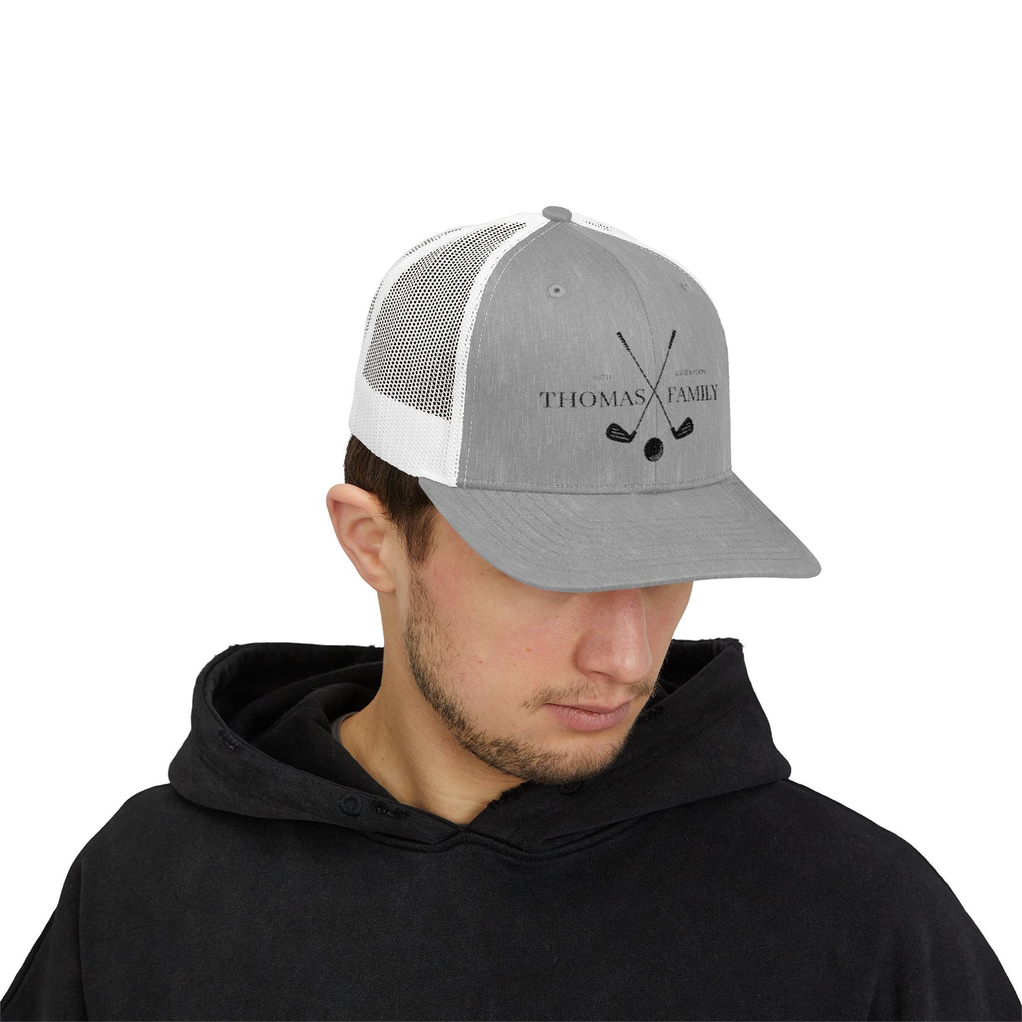 Thomas Family Golf Snapback Trucker Cap