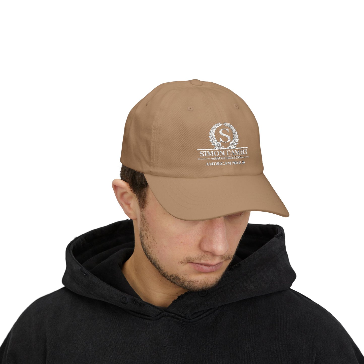 Personalized Classic Dad Cap - Custom Family Name Hat for Outdoor Adventures
