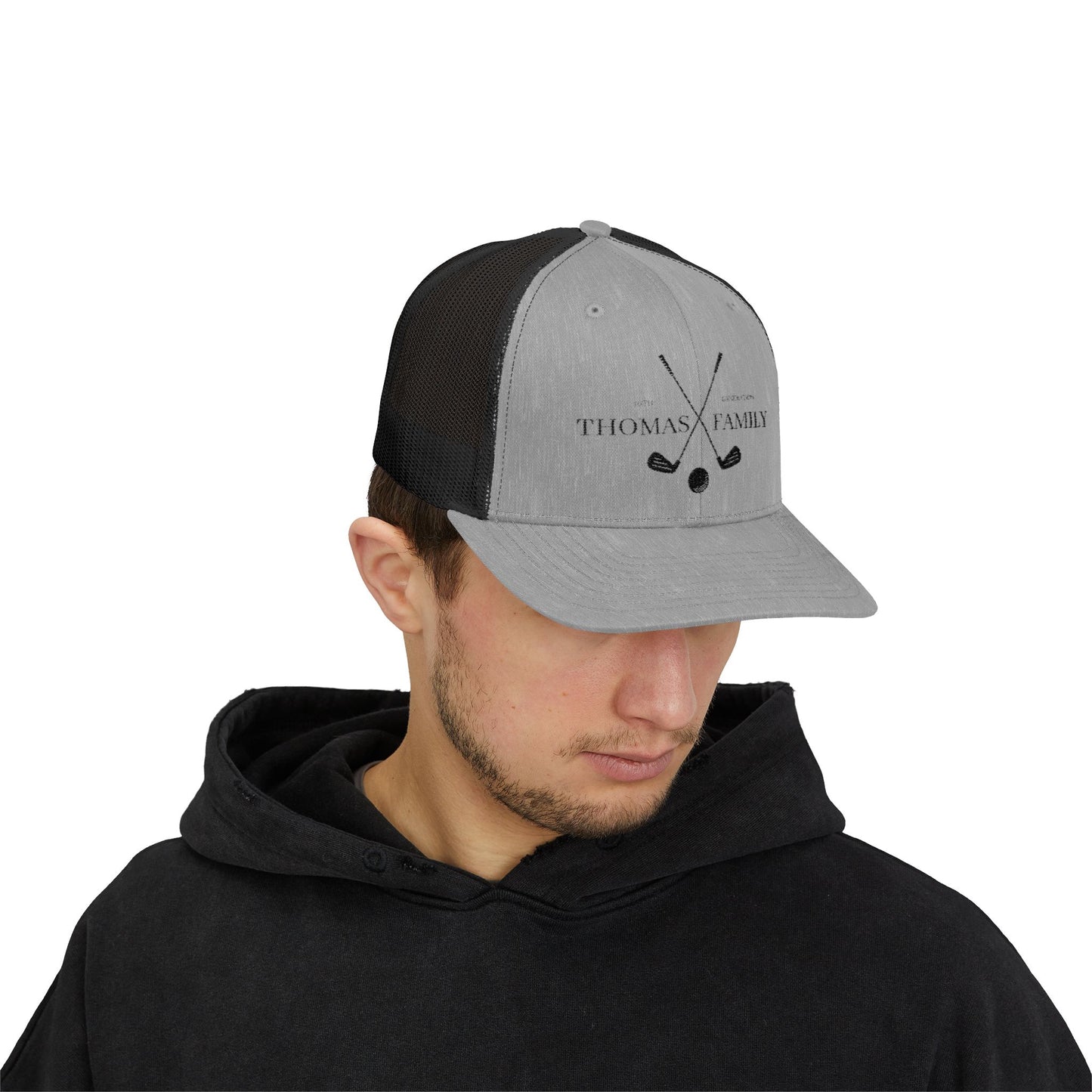 Thomas Family Golf Snapback Trucker Cap