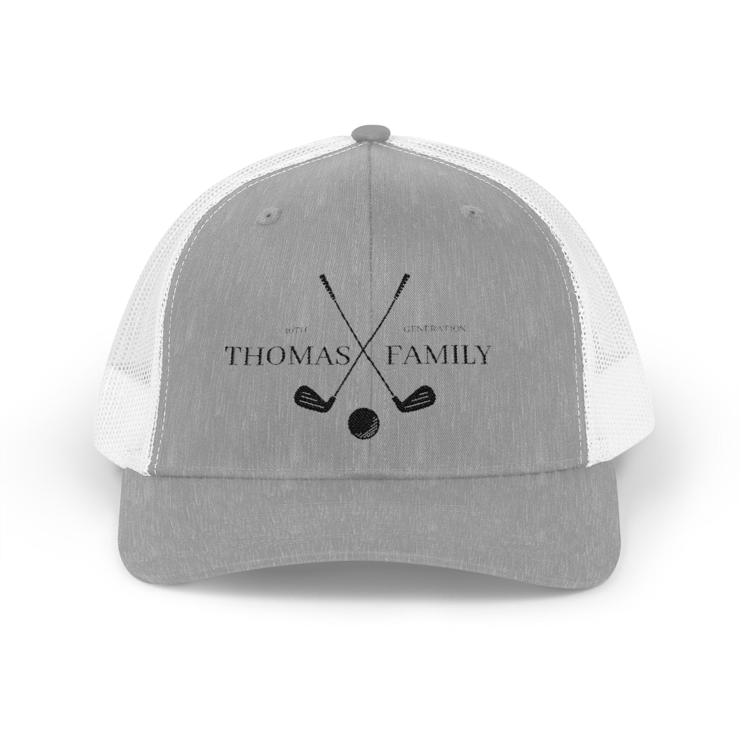 Thomas Family Golf Snapback Trucker Cap