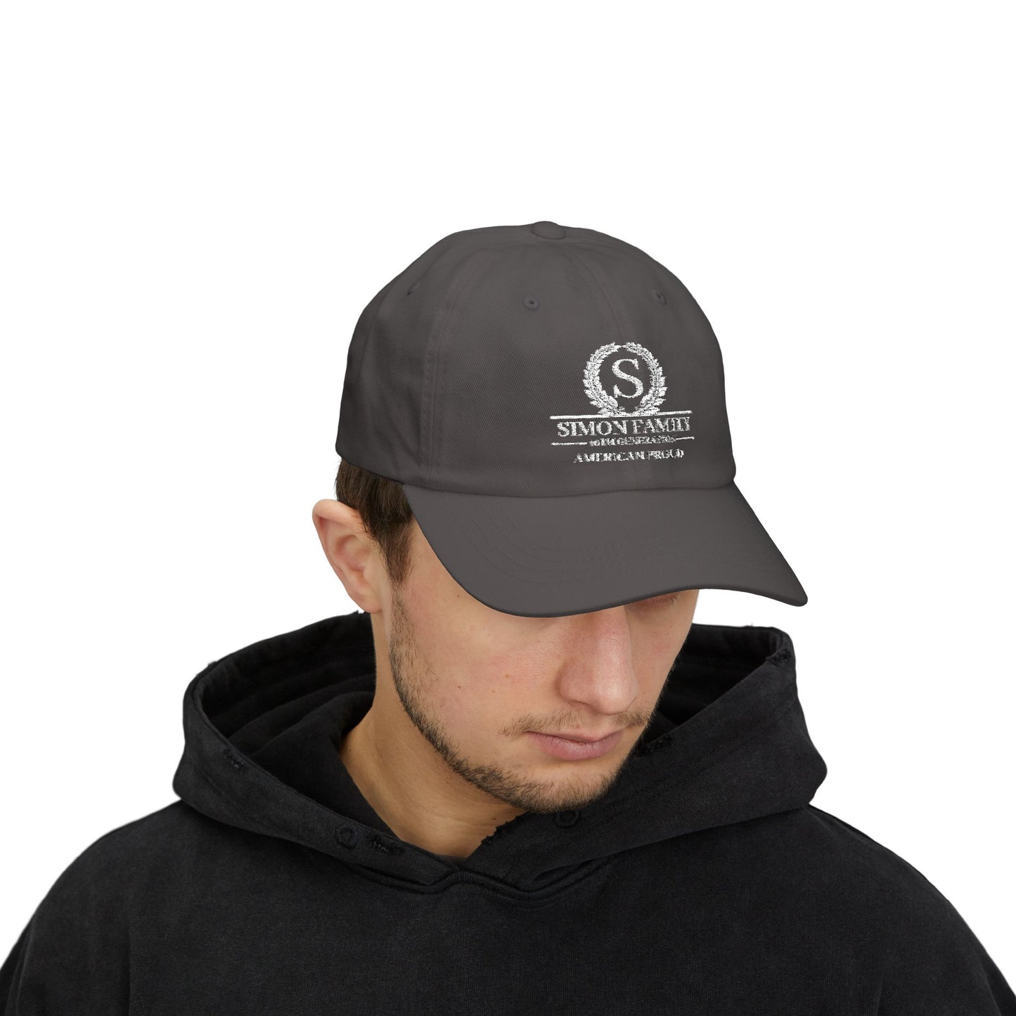Personalized Classic Dad Cap - Custom Family Name Hat for Outdoor Adventures