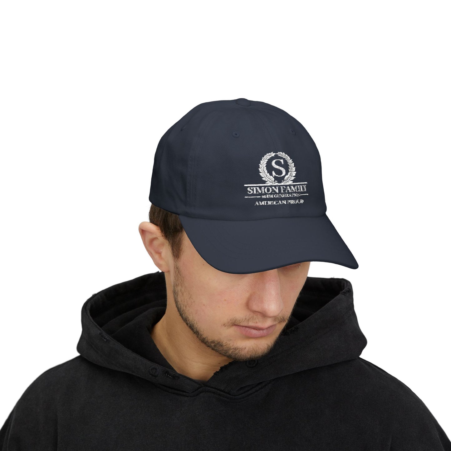 Personalized Classic Dad Cap - Custom Family Name Hat for Outdoor Adventures