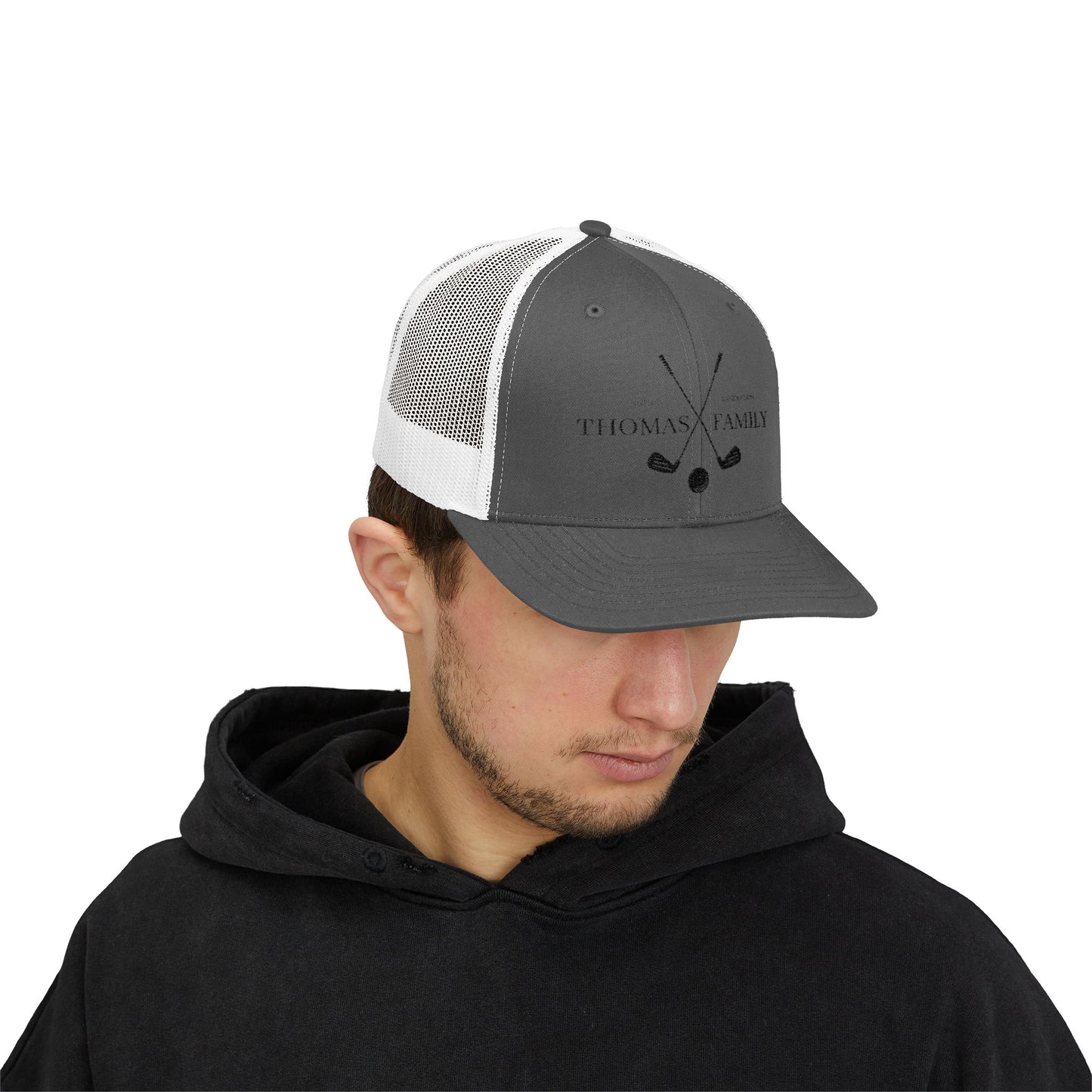 Thomas Family Golf Snapback Trucker Cap