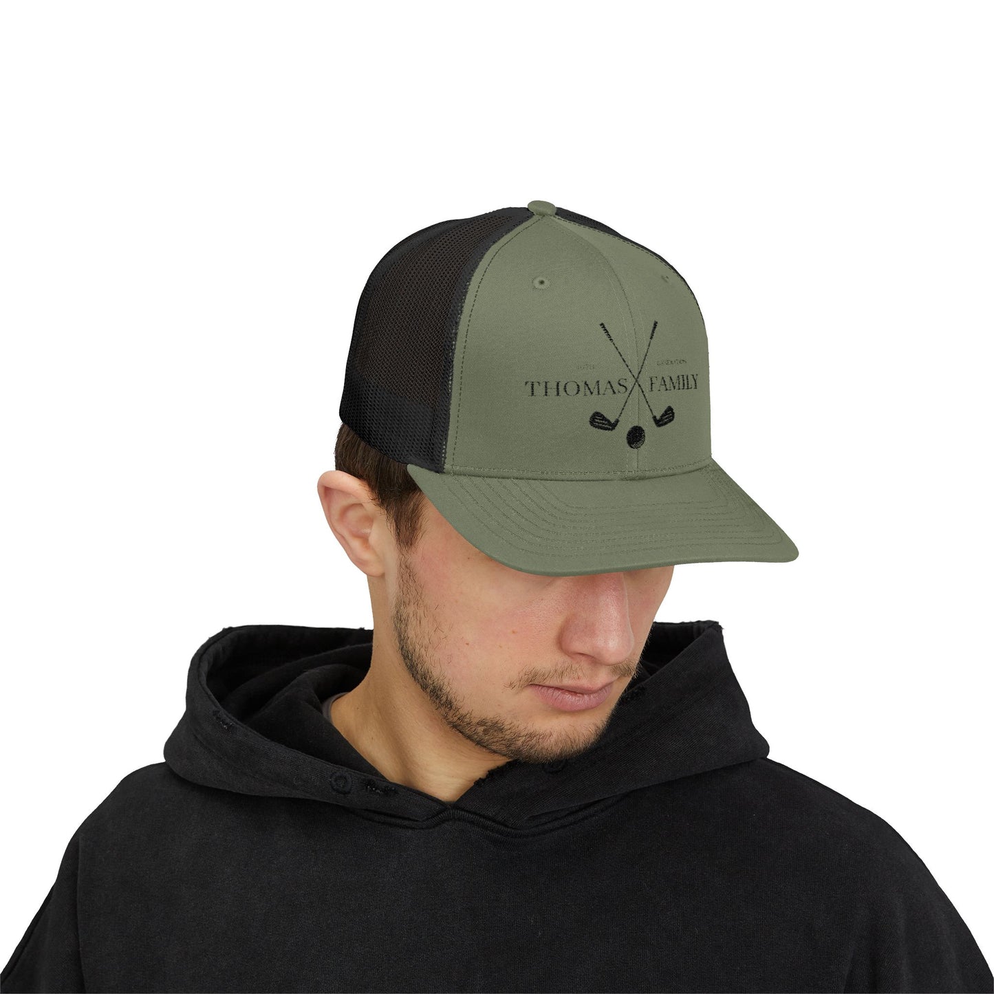 Thomas Family Golf Snapback Trucker Cap