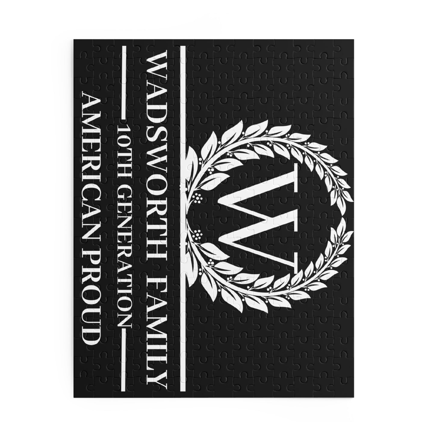 WADSWORTH Family Pride Puzzle - 10th Generation American Heritage (500-Piece)