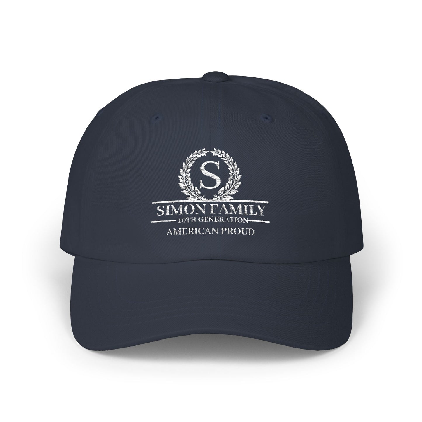 Personalized Classic Dad Cap - Custom Family Name Hat for Outdoor Adventures