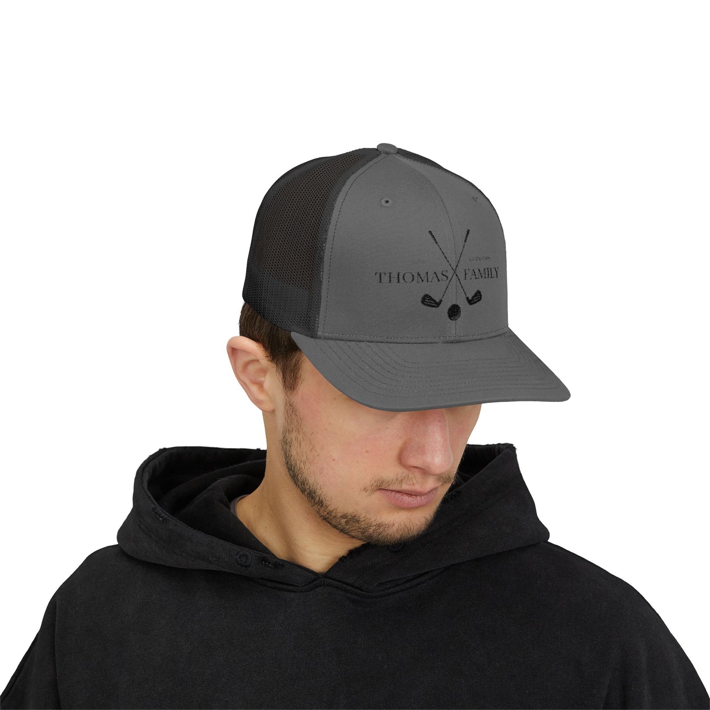 Thomas Family Golf Snapback Trucker Cap