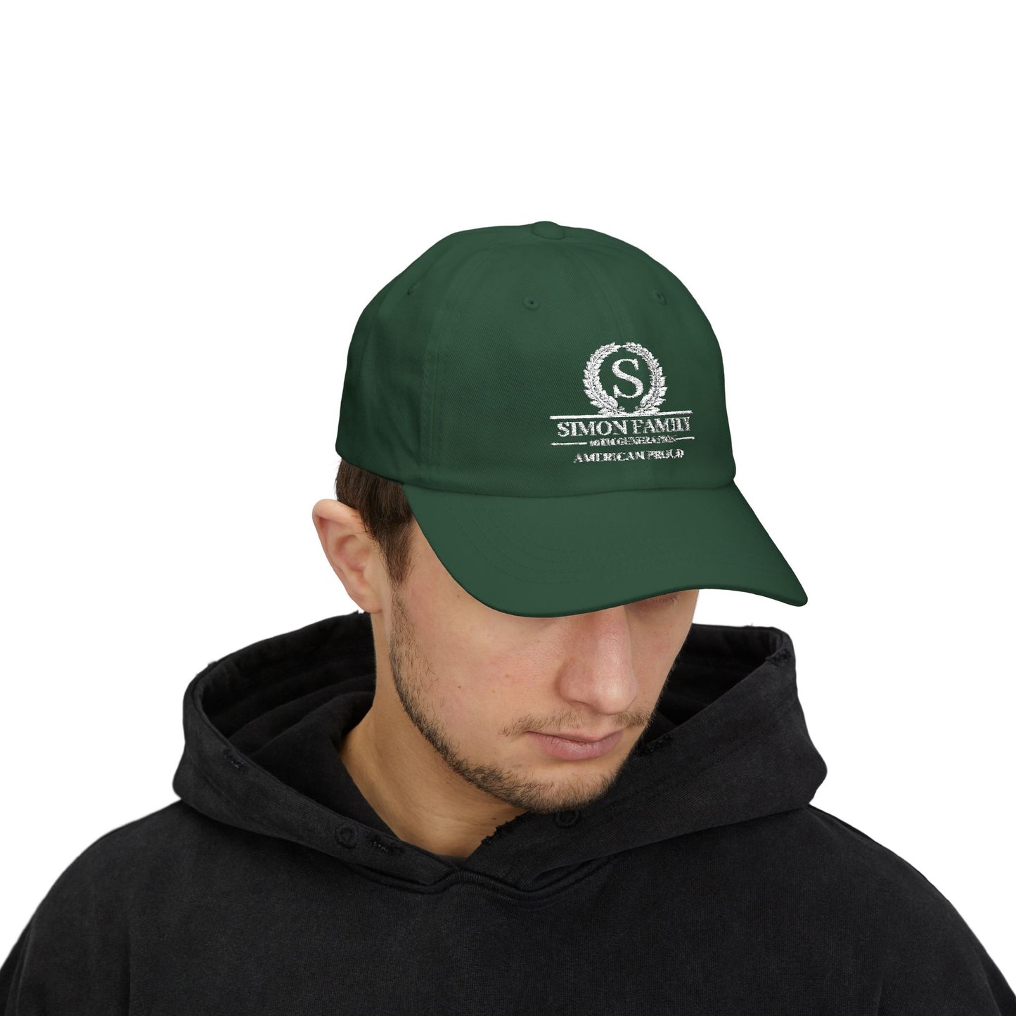 Personalized Classic Dad Cap - Custom Family Name Hat for Outdoor Adventures