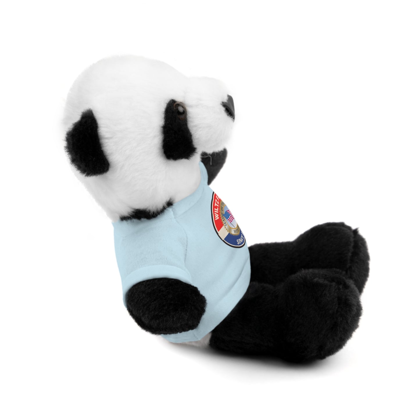 Wiltz Family Tee Stuffed Animal - Personalized Plush Bear with Family Emblem