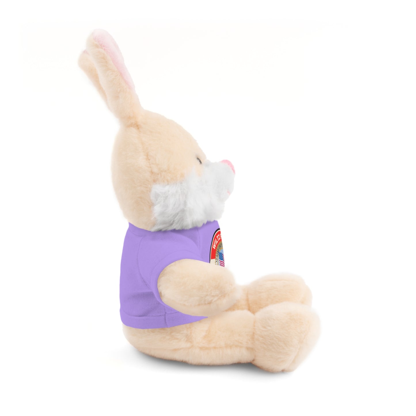 Wiltz Family Tee Stuffed Animal - Personalized Plush Bear with Family Emblem
