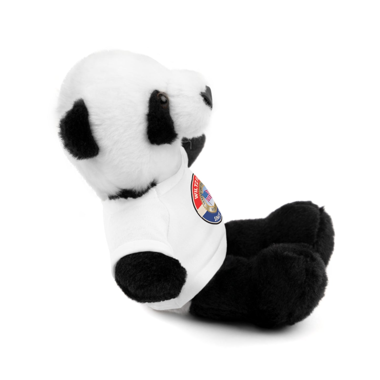 Wiltz Family Tee Stuffed Animal - Personalized Plush Bear with Family Emblem