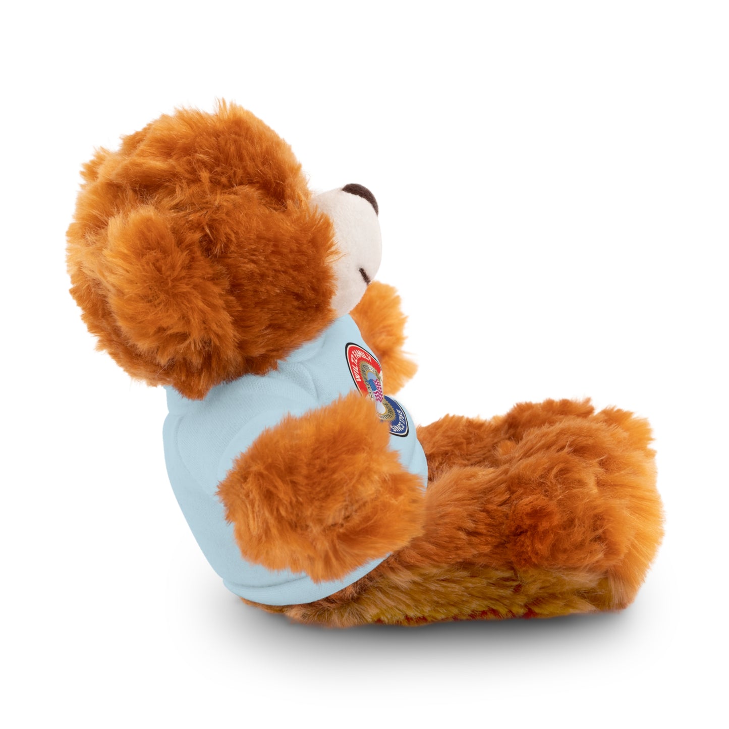 Wiltz Family Tee Stuffed Animal - Personalized Plush Bear with Family Emblem
