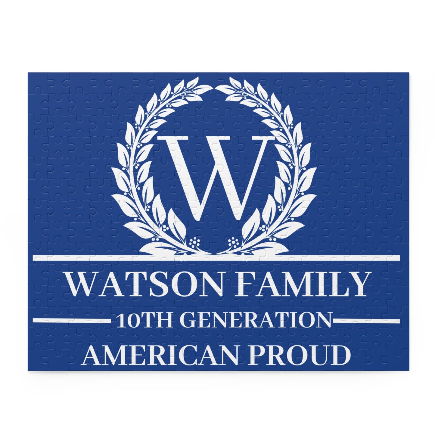 WATSON Family Puzzle - 10th Generation American Proud, 120/252/500 Pieces