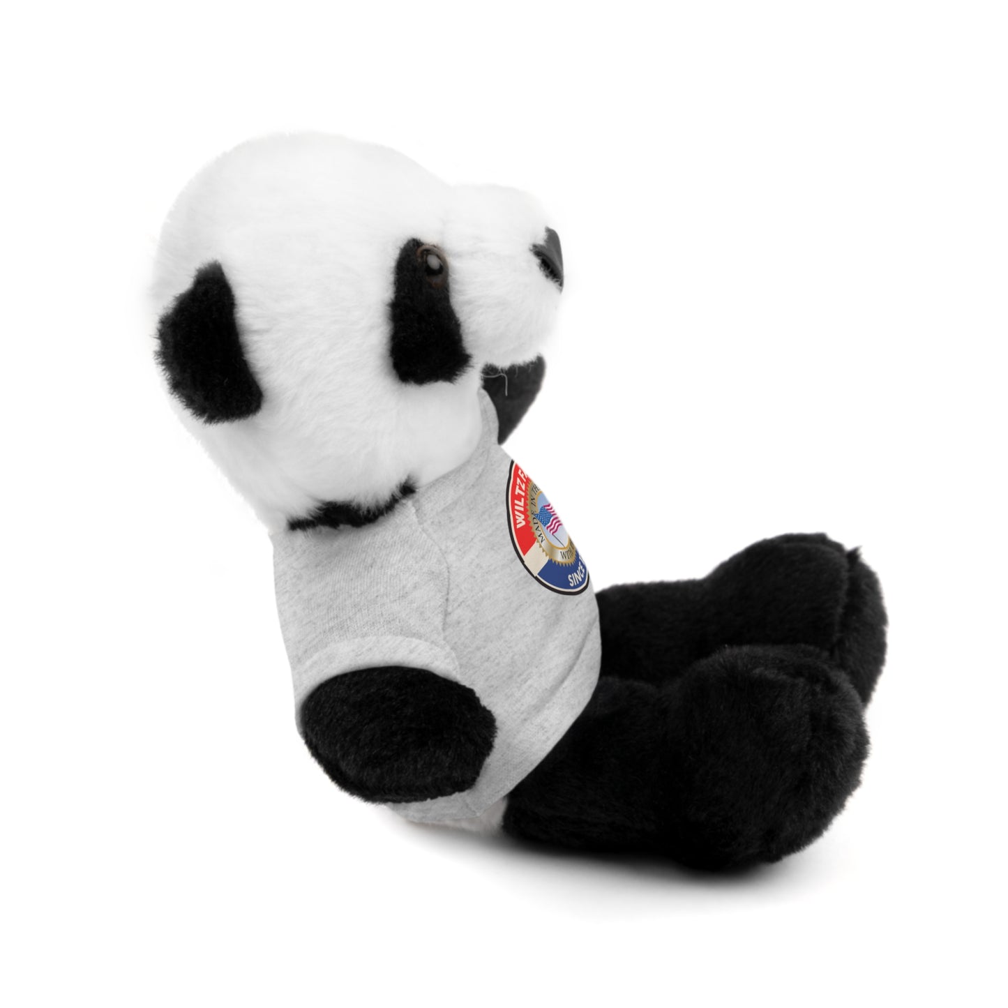 Wiltz Family Tee Stuffed Animal - Personalized Plush Bear with Family Emblem