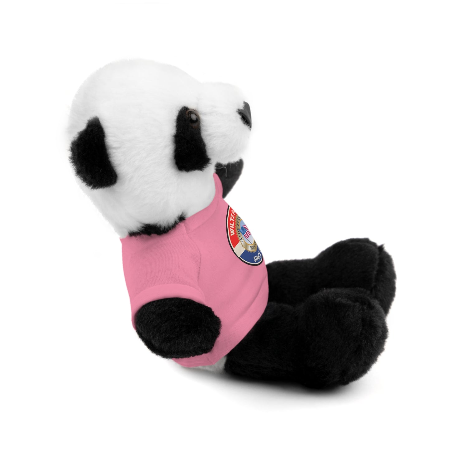 Wiltz Family Tee Stuffed Animal - Personalized Plush Bear with Family Emblem