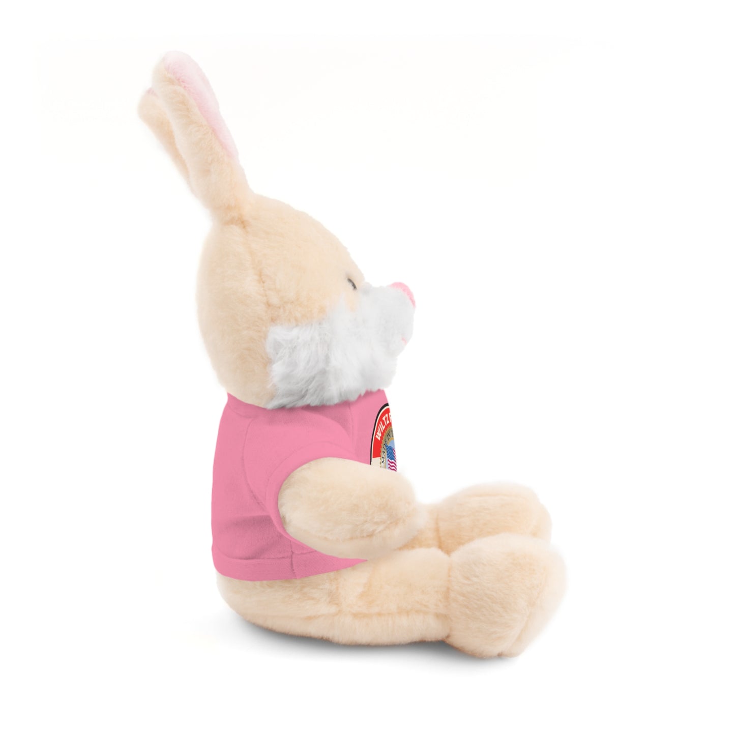 Wiltz Family Tee Stuffed Animal - Personalized Plush Bear with Family Emblem
