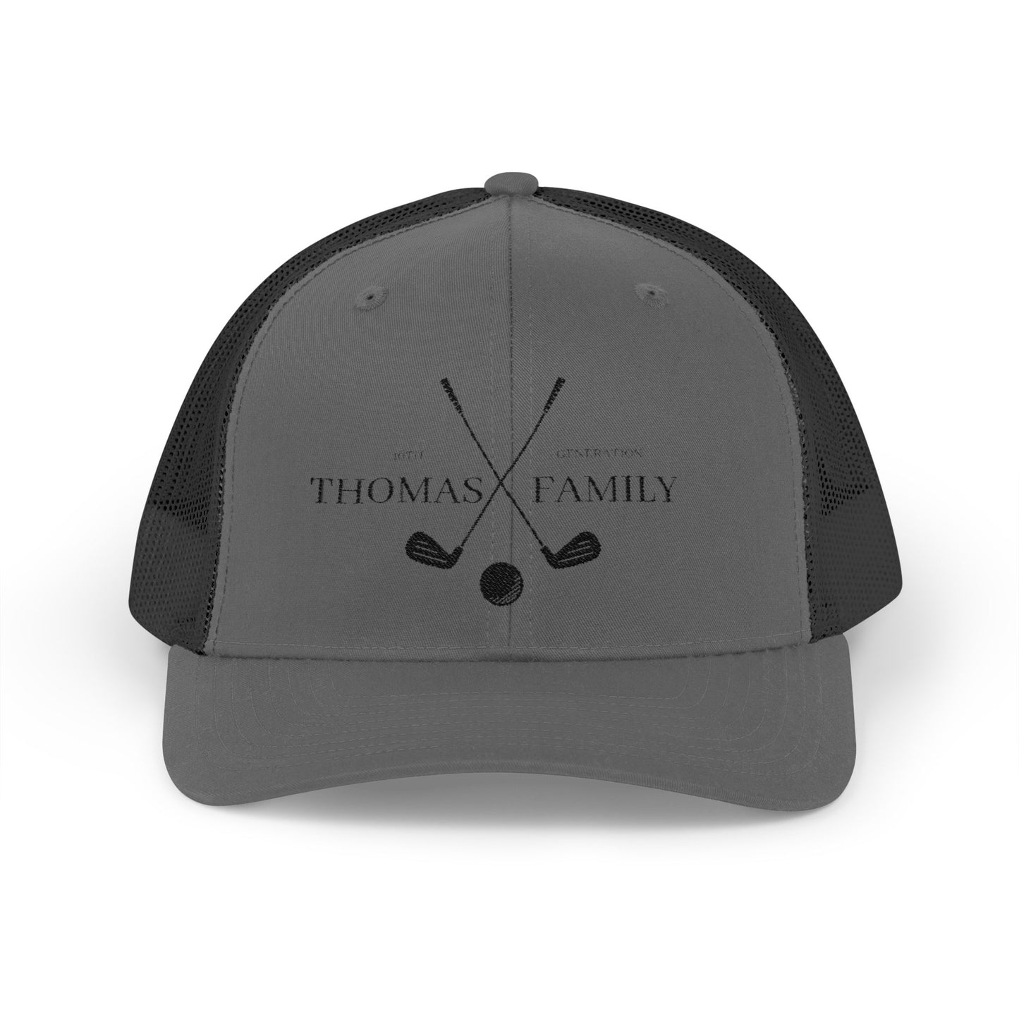 Thomas Family Golf Snapback Trucker Cap