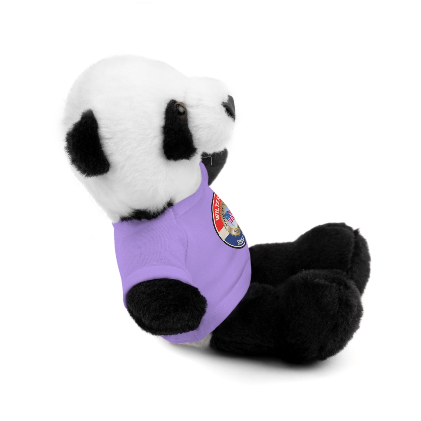 Wiltz Family Tee Stuffed Animal - Personalized Plush Bear with Family Emblem