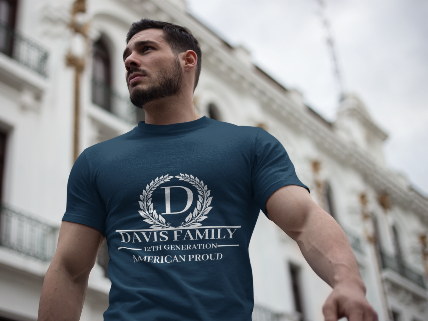 Custom Family Proud Sweatshirt - Unisex Garment-Dyed - Heritage Style