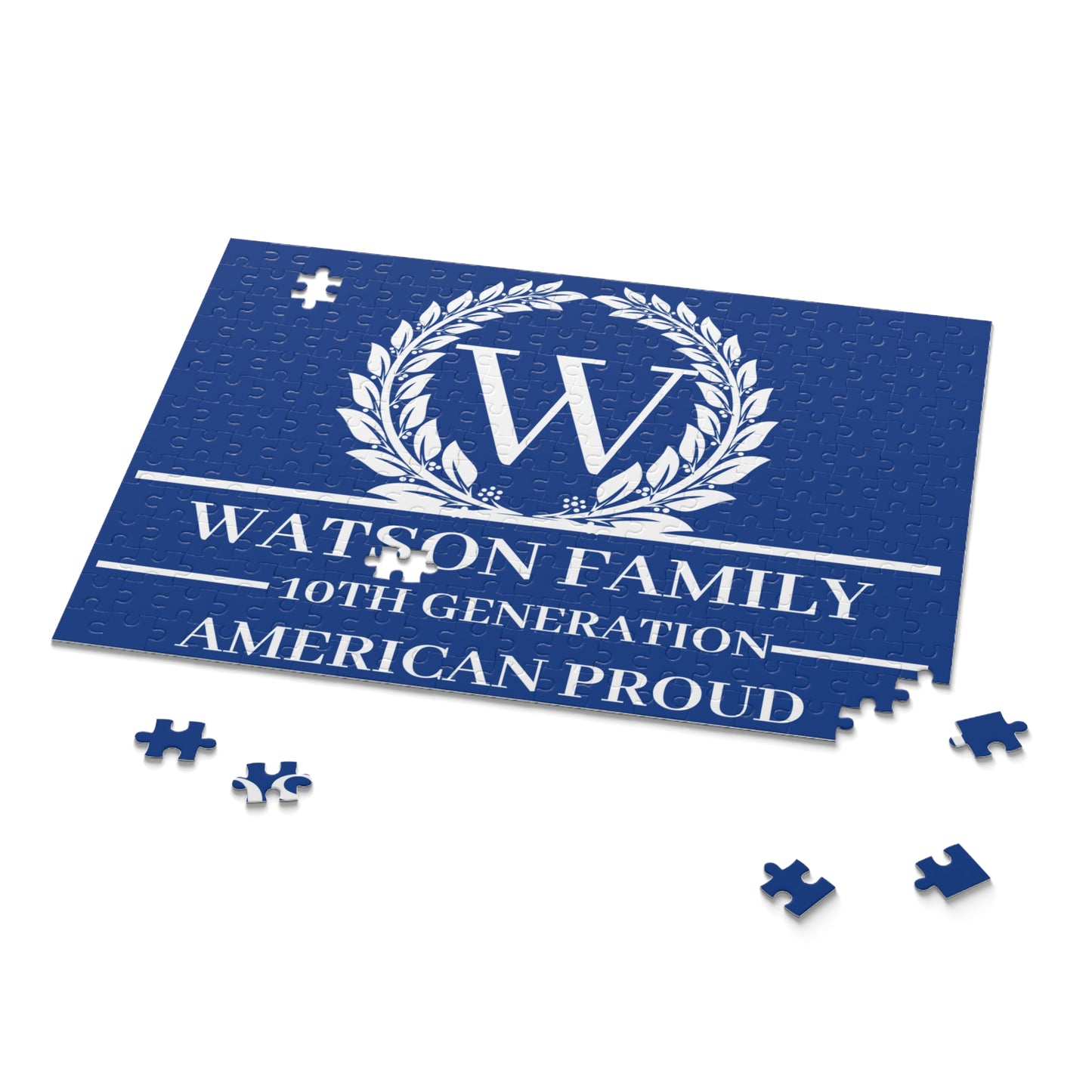 WATSON Family Puzzle - 10th Generation American Proud, 120/252/500 Pieces