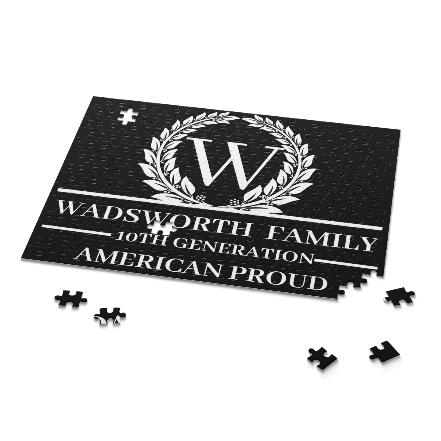 WADSWORTH Family Pride Puzzle - 10th Generation American Heritage (500-Piece)
