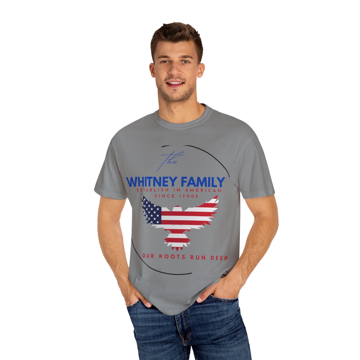 WHITNEY Family T-Shirt | Whitney Family Roots Design