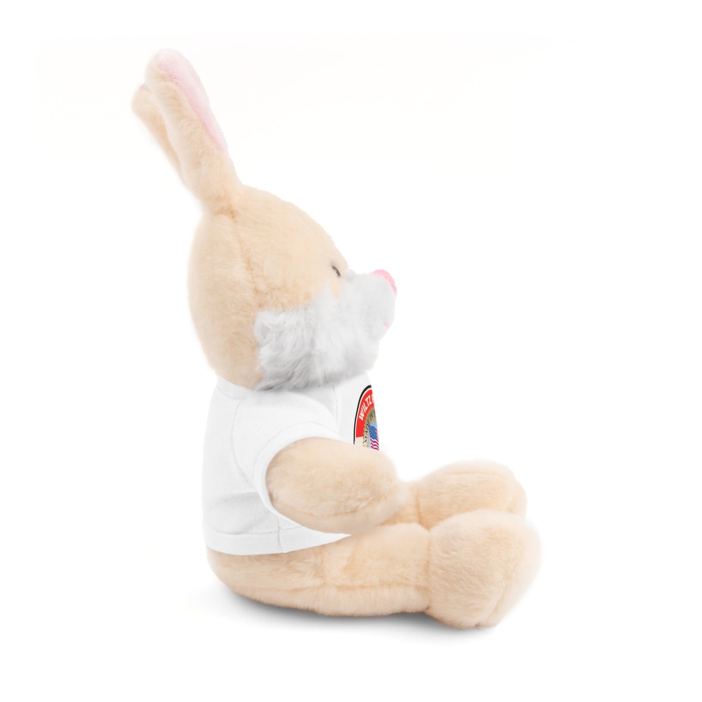 Wiltz Family Tee Stuffed Animal - Personalized Plush Bear with Family Emblem