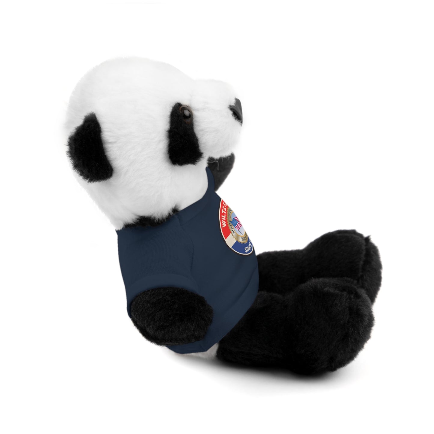 Wiltz Family Tee Stuffed Animal - Personalized Plush Bear with Family Emblem