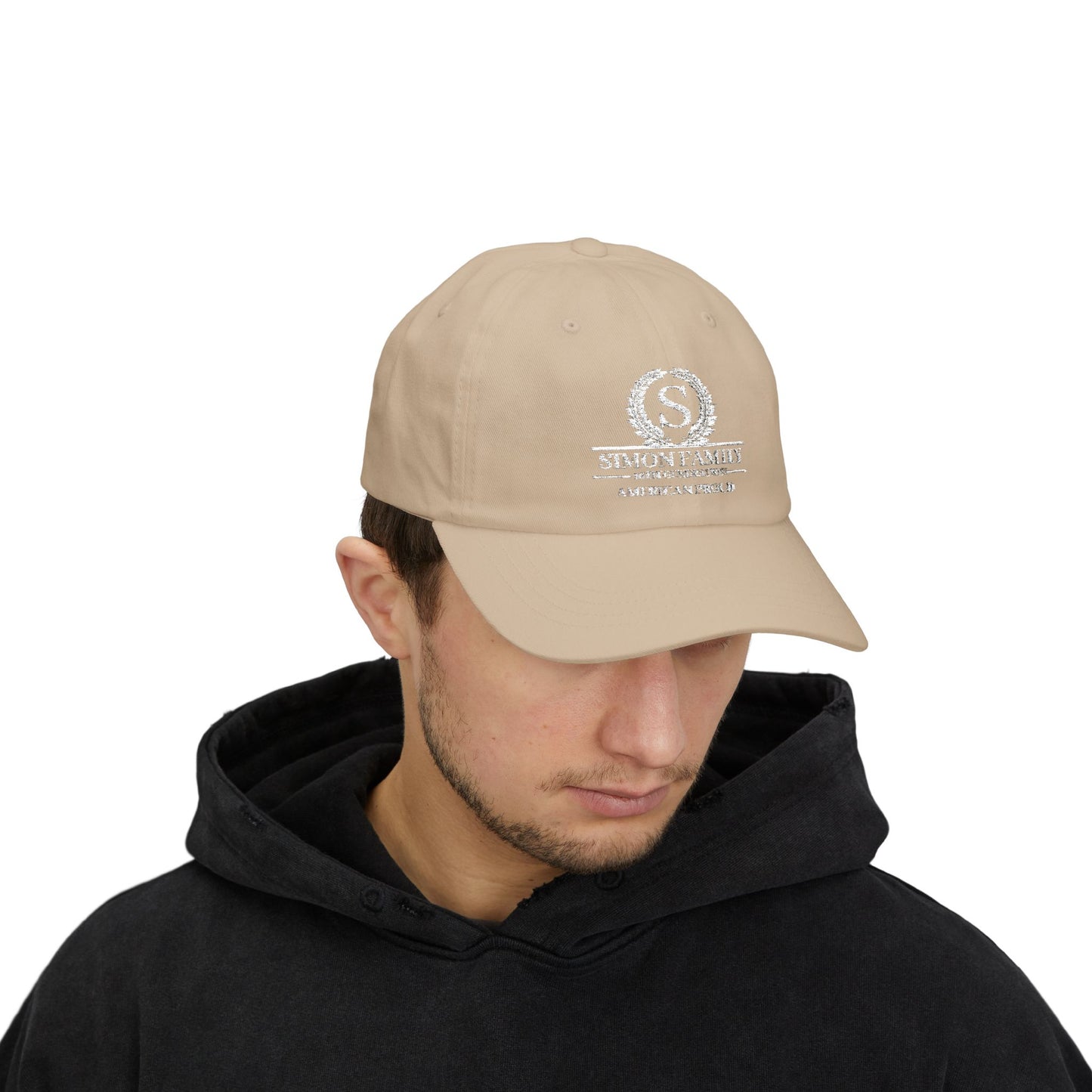 Personalized Classic Dad Cap - Custom Family Name Hat for Outdoor Adventures