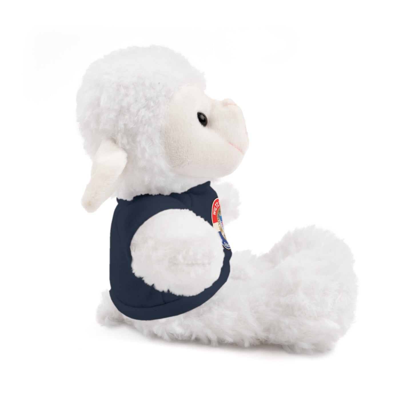 Wiltz Family Tee Stuffed Animal - Personalized Plush Bear with Family Emblem