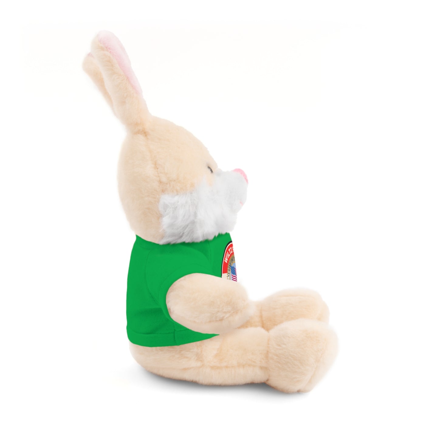 Wiltz Family Tee Stuffed Animal - Personalized Plush Bear with Family Emblem