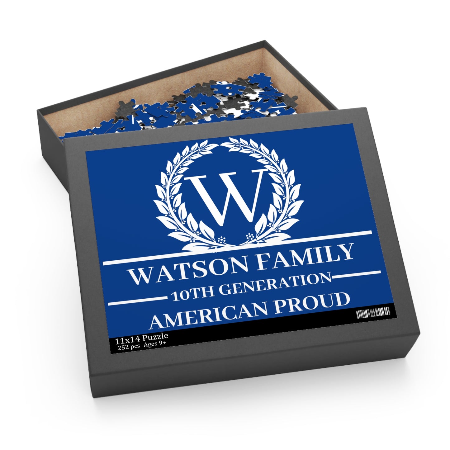 WATSON Family Puzzle - 10th Generation American Proud, 120/252/500 Pieces