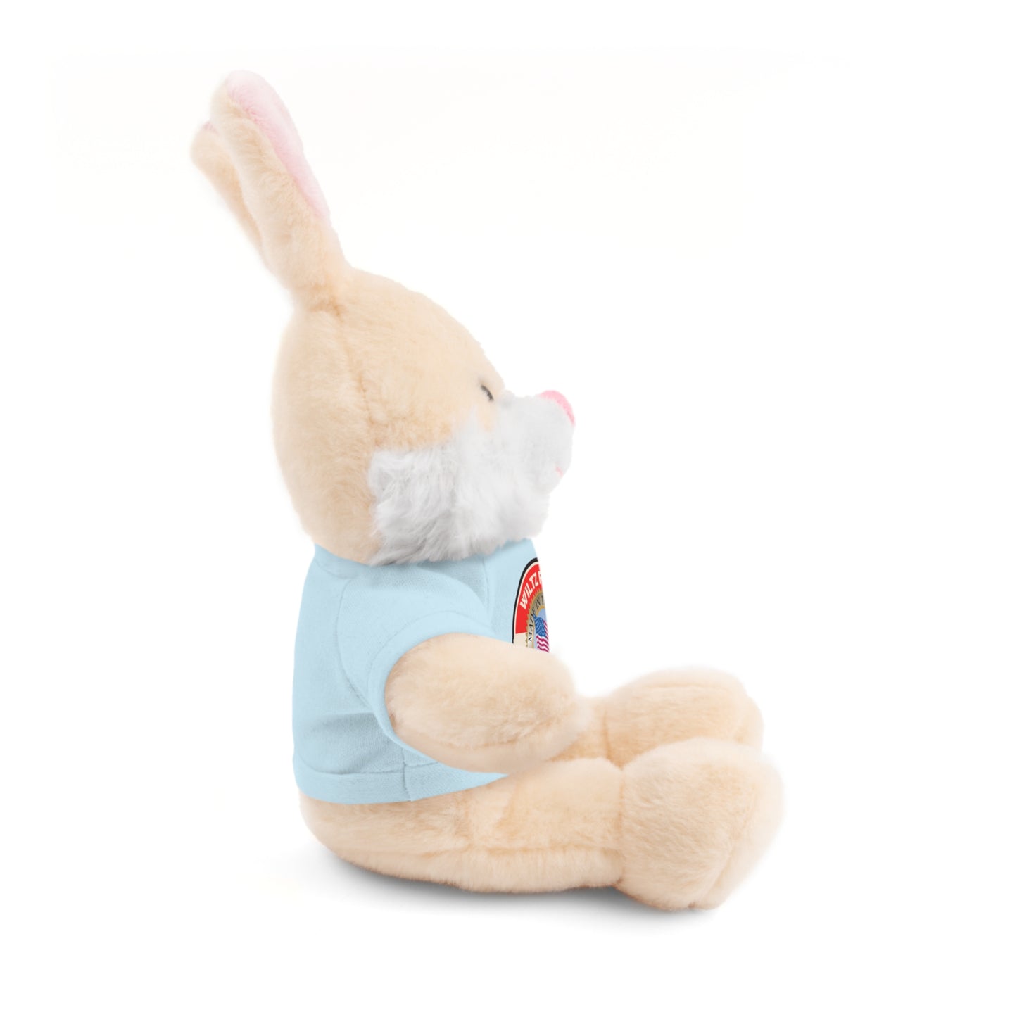 Wiltz Family Tee Stuffed Animal - Personalized Plush Bear with Family Emblem